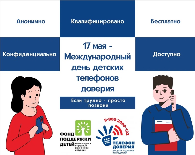 Международный день Детского телефона доверия.